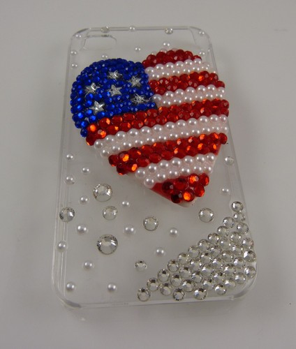 Cuore bandiera usa per - usa,
